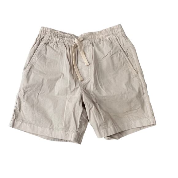 NWT J.Crew 6” Dock Shorts XS Khaki Cotton Drawstring Fair Trad - Picture 4 of 7